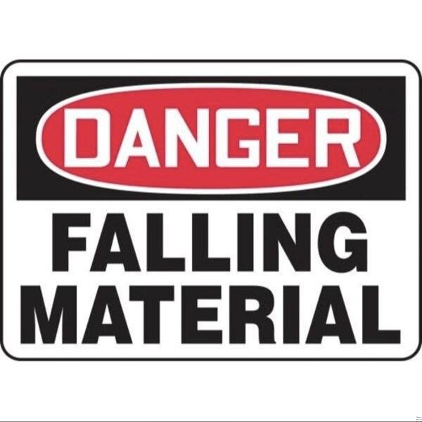 Accuform OSHA DANGER SAFETY SIGN FALLING MCRT015XP MCRT015XP - main
